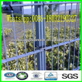 Power coated Fence with Double Wire Edges
